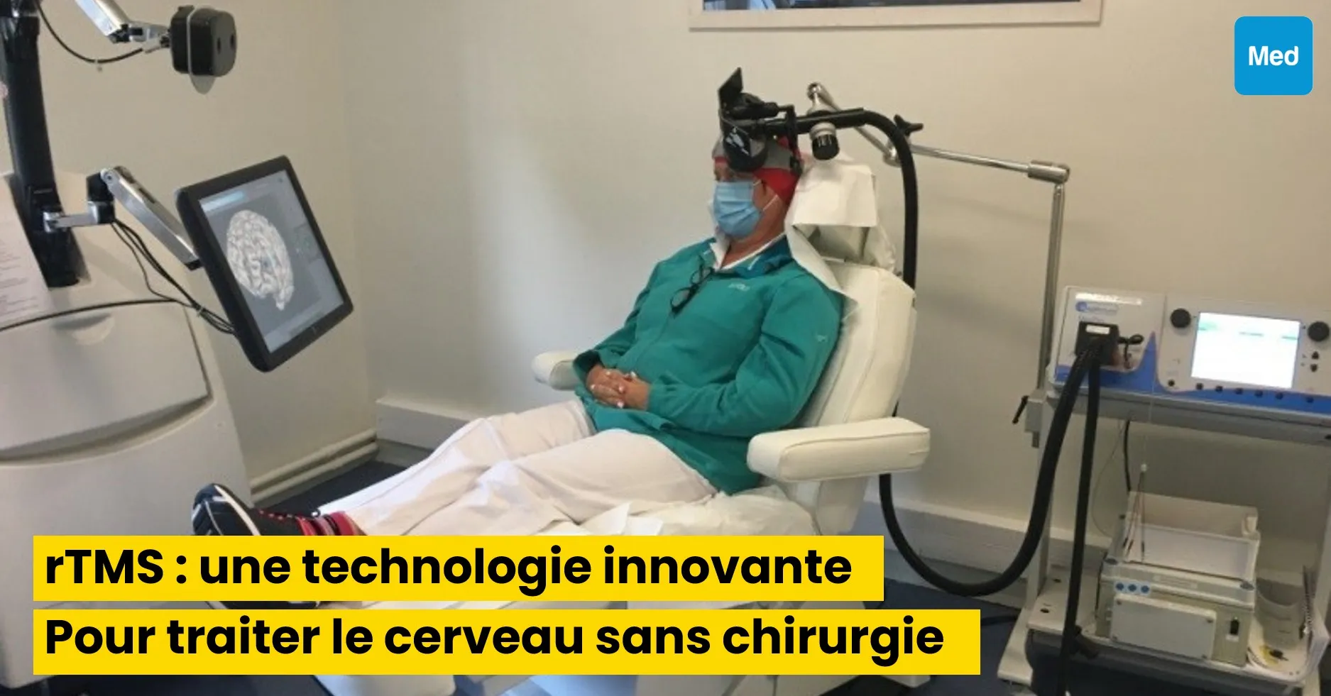 rTMS : une technologie innovante pour traiter certaines maladies neurologiques et psychiatriques sans chirurgie